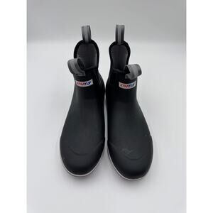 XTRATUF Men's Waterproof 6" Ankle Black Deck Boots Size 12